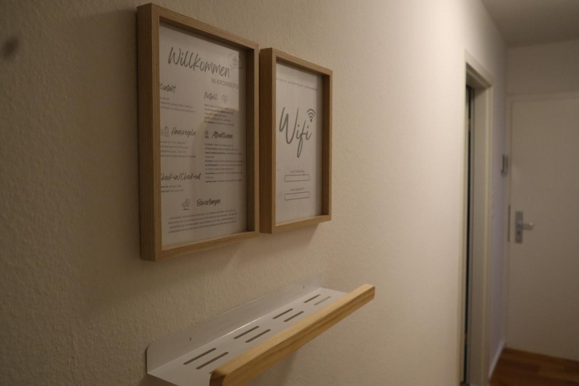 Gemuetliches Boho Studio Apartment In Der Altstadt Kronbergs Kronberg im Taunus Zewnętrze zdjęcie